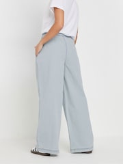 PixieGirl Petite Blue Pull On Wide Leg Jeans - Image 3 of 5