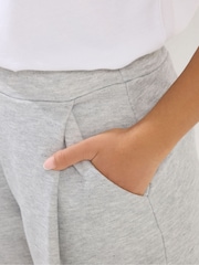 PixieGirl Petite Grey Stripe Scuba Barrel Trouser - Image 4 of 5