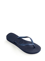 Havaianas Blue Slim Flip Flops - Image 2 of 7