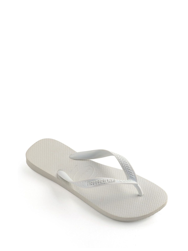 Havaianas White Top Flip Flops - Image 2 of 7
