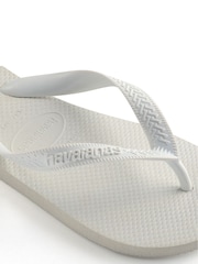 Havaianas White Top Flip Flops - Image 4 of 7