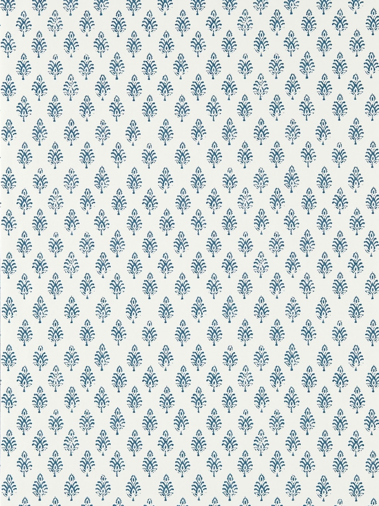 Clarke and Clarke Ink Nandana Indira 10M Wallpaper Wallcoverings - Image 1 of 2 Clarke and Clarke Ink Nandana Indira 10M Wallpaper Wallcoverings - Image 1 of 2