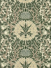 Morris & Co SageForest Daisy & Oak Unfinished Works 10M Wallpaper - Image 2 of 2