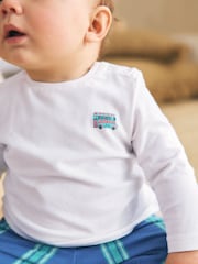 Blue/Green Seminal X Car Pintos Top and Joggers Baby Set (0mths-2yrs) - Image 4 of 18