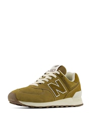 New Balance Brown 574 Trainers - Image 5 of 10