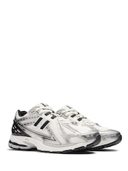 New Balance White/Black 1906 Trainers - Image 6 of 13