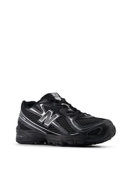 New Balance Black 740 Bungee Lace Trainers - Image 3 of 9