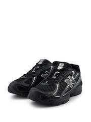New Balance Black 740 Bungee Lace Trainers - Image 6 of 9