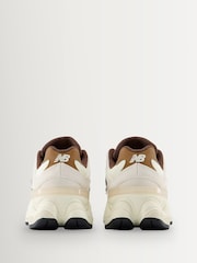 New Balance White Kids 9060 Lace Trainers - Image 2 of 6