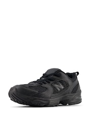 New Balance Black 530 Bungee Lace Kids Trainers - Image 2 of 6