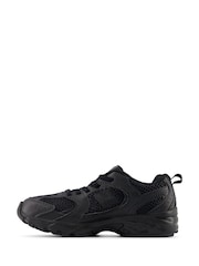New Balance Black 530 Bungee Lace Kids Trainers - Image 3 of 6