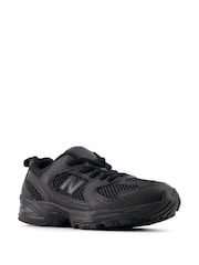 New Balance Black 530 Bungee Lace Kids Trainers - Image 5 of 6
