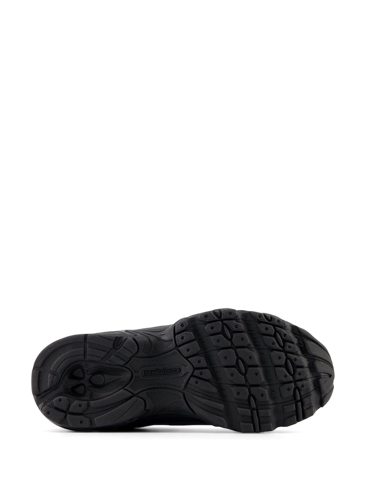 New Balance Black 530 Bungee Lace Kids Trainers - Image 6 of 6