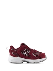 New Balance Brown 530 Bungee Lace Infant Trainers - Image 1 of 10