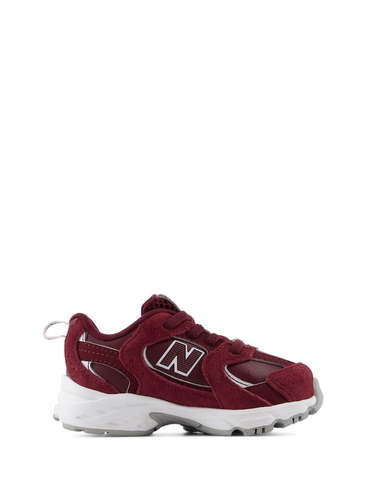 New Balance Brown 530 Bungee Lace Infant Trainers - Image 1 of 10