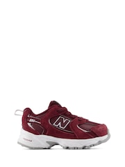 New Balance Brown 530 Bungee Lace Infant Trainers - Image 2 of 10