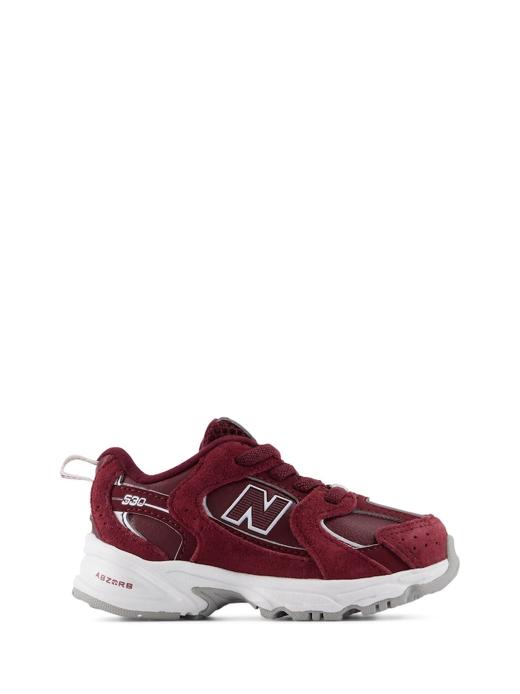 New Balance Brown 530 Bungee Lace Infant Trainers - Image 2 of 10