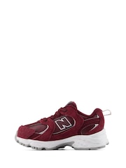 New Balance Brown 530 Bungee Lace Infant Trainers - Image 3 of 10