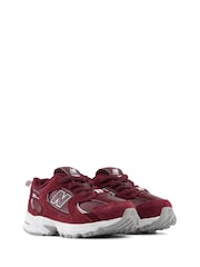 New Balance Brown 530 Bungee Lace Infant Trainers - Image 7 of 10