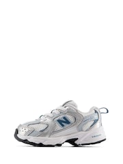 Sølv - New Balance 530 elastisk blondesko til spedbarn - Bilde 4 av 10