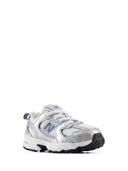 Sølv - New Balance 530 elastisk blondesko til spedbarn - Bilde 5 av 10