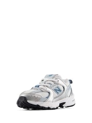 Sølv - New Balance 530 elastisk blondesko til spedbarn - Bilde 6 av 10
