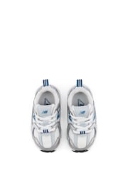 Sølv - New Balance 530 elastisk blondesko til spedbarn - Bilde 9 av 10