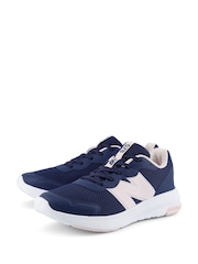 New Balance Black/Pink 578 Youth Lace Trainers - Image 7 of 13