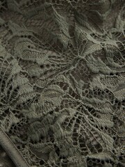 Green High Leg Ultimate Comfort Lace Knickers 2 Pack - Image 9 of 9