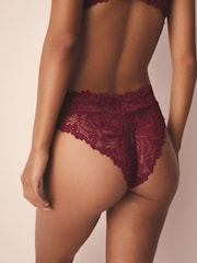 Rouge bordeaux - Culotte en dentelle Ultimate Comfort 2 Pack - Image 4 de 9