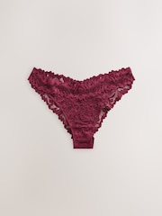 Rouge bordeaux - Culotte en dentelle Ultimate Comfort 2 Pack - Image 7 de 9