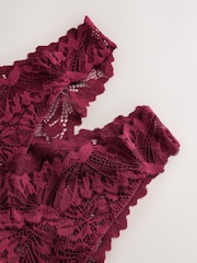 Rouge bordeaux - Culotte en dentelle Ultimate Comfort 2 Pack - Image 8 de 9
