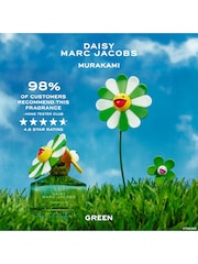 Marc Jacobs Daisy Murakami Green Limited Edition Eau de Parfum for Women 50ml - Image 5 of 7