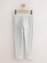 Grey/Black 2 Pack Thermal Waffle Textured  Leggings (2-16yrs) - Image 3 of 6
