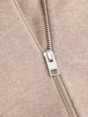 JACK & JONES Brown Knitted Polo Shirt - Image 8 of 9