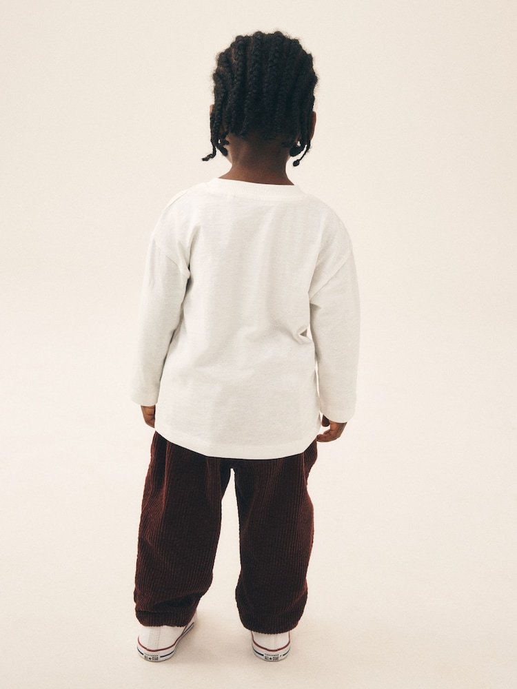 White Hamish Watercolour - Landarmshirt mit weihnachtlichem Design (3 M.–7 J.) - Bild 2 von 4