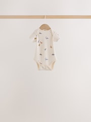 Blue Character Short Sleeve Baby Bodysuits 7 Pack - Image 3 of 14
