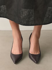 Sjokoladebrun - Mid Pumps - Bilde 6 av 9