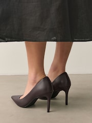 Sjokoladebrun - Mid Pumps - Bilde 7 av 9