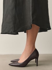 Sjokoladebrun - Mid Pumps - Bilde 8 av 9