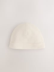 Monochrome Waffle Baby Beanies 3 Pack (0-18mths) - Image 4 of 6