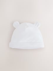 Blue and White Baby Beanies 2 Pack (0-12mths) - Image 3 of 6