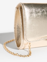 Gold - Lipsy Tassel Trim Clutch Bag - Bild 8 von 9