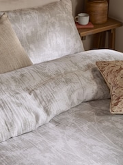 Voyage Natural Braeflower Cotton Muslin Duvet Set - Image 2 of 5