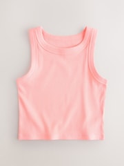 Pink/Orange Pastel Vest 5 Pack (1.5-16yrs) - Image 2 of 9