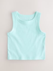 Pink/Orange Pastel Vest 5 Pack (1.5-16yrs) - Image 5 of 9