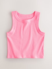 Pink/Orange Pastel Vest 5 Pack (1.5-16yrs) - Image 7 of 9
