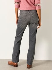 FatFace Carmel Grey Comfort Straight Jeans - Image 2 of 7