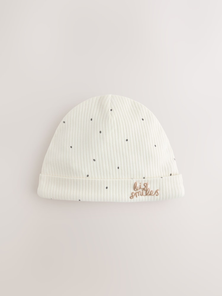 Neutral Milk Club Baby Beanies 3 Pack (0-12mths) - Image 2 of 6 Neutral Milk Club Baby Beanies 3 Pack (0-12mths) - Image 2 of 6