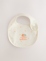 Neutral First Halloween 2 Piece Baby Beanie And Bib Set (0-12mths) - Image 3 of 6